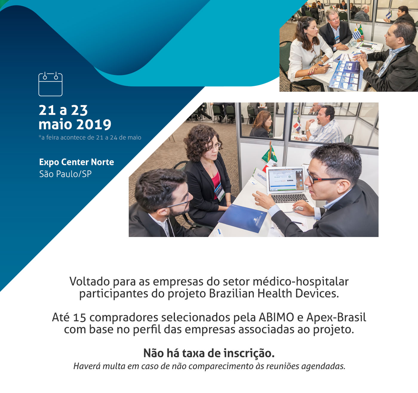 Abertas as inscrições para o Projeto Comprador Hospitalar 2019