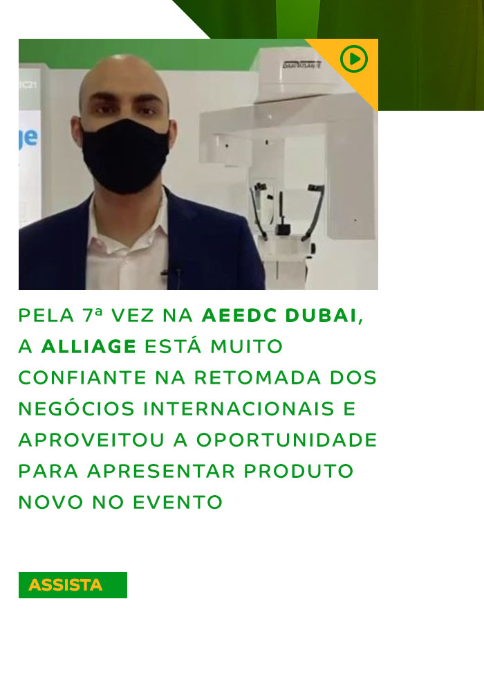 Pela 7ª vez na AEEDC Dubai, a Alliage está muito confiante na retomada dos negócios internacionais e aproveitou a oportunidade para apresentar produto novo no evento
