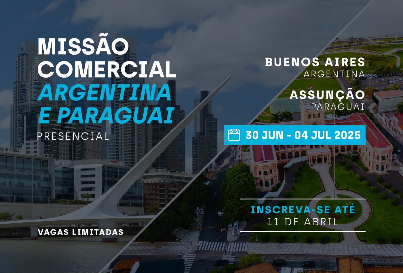 Missão Comercial Argentina e Paraguai 2025 – Presencial